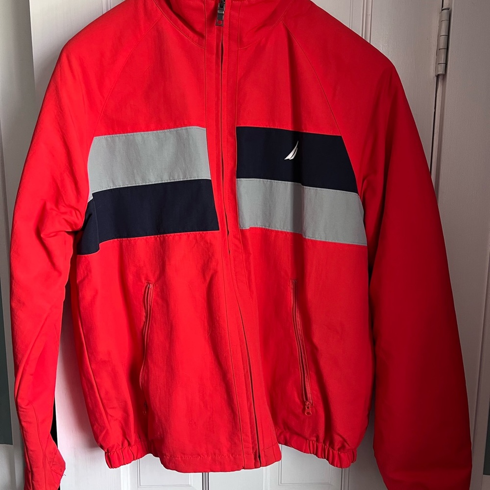 Nautica Mid-weight Sailing Jacket (reversible fleece)